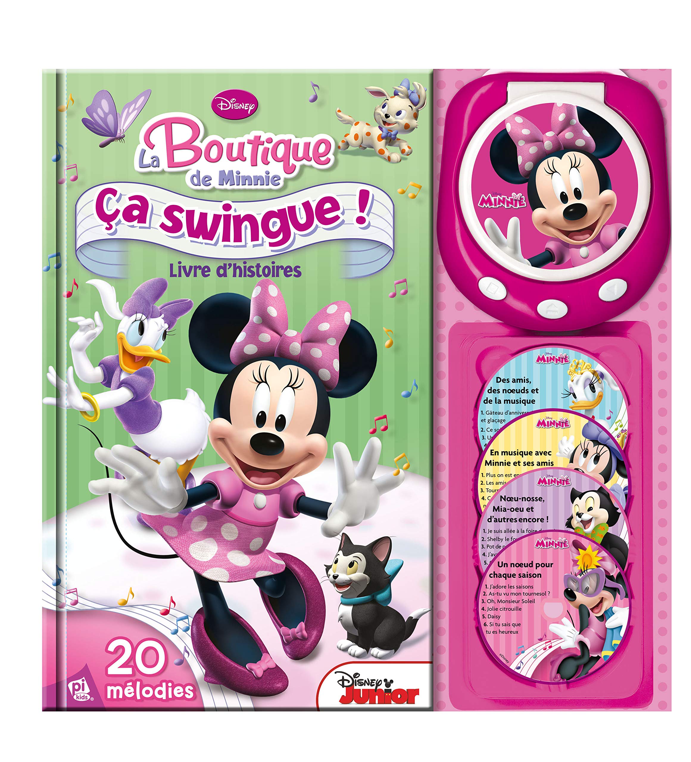 MINNIE - MON PREMIER LECTEUR CD - MINNIE. CA SWINGUE ! book