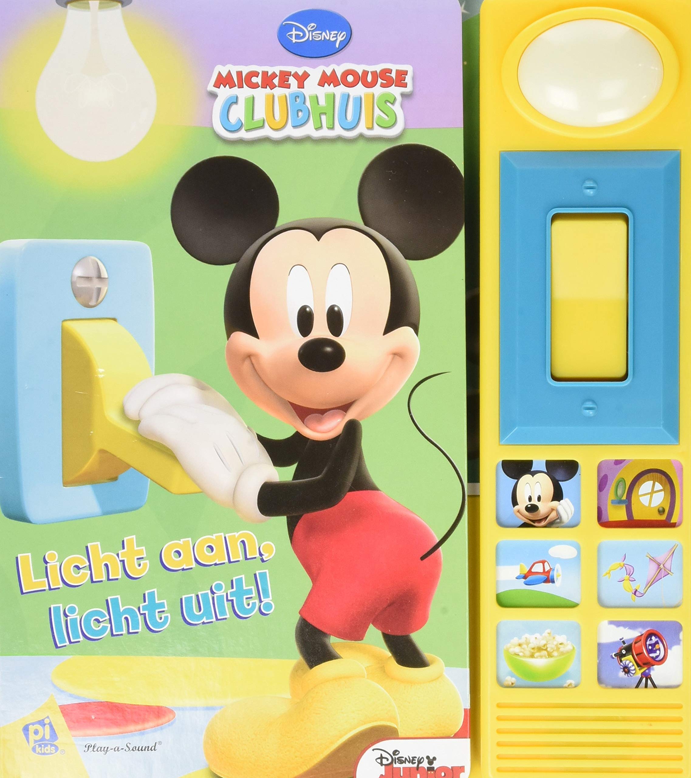 Disney Mickey Mouse - Licht aan geluidenboek book