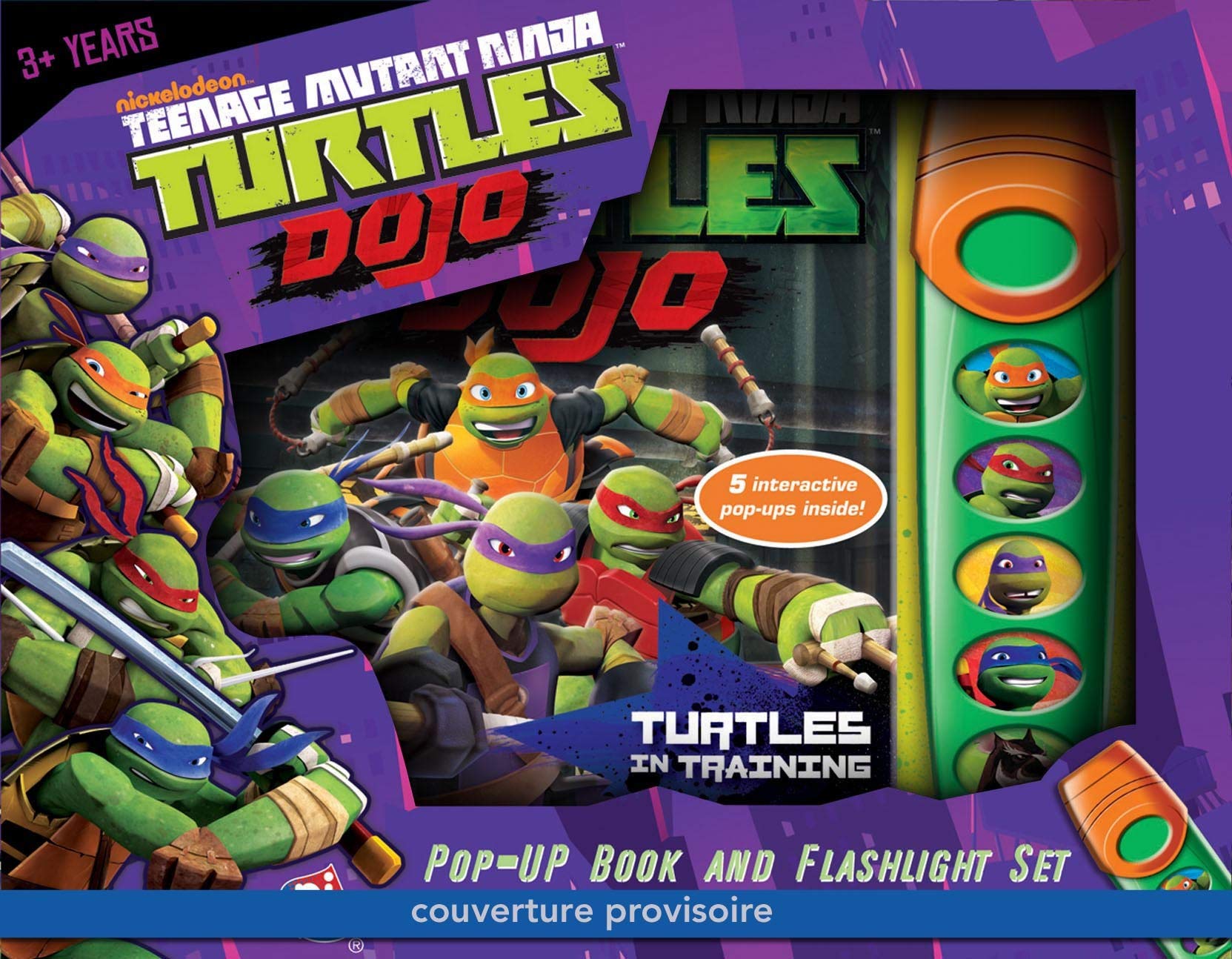 TORTUES NINJA - L'ENTRAINEMENT DES TORTUES NINJA EN OMBRES ET EN LUMIERES book