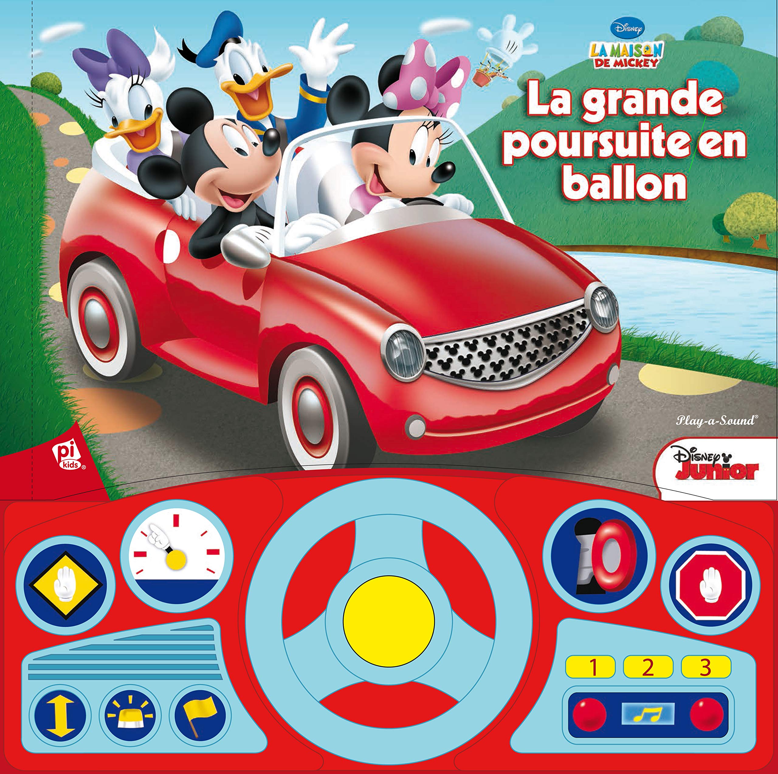 LA MAISON DE MICKEY - LA GRANDE POURSUITE EN BALLON book