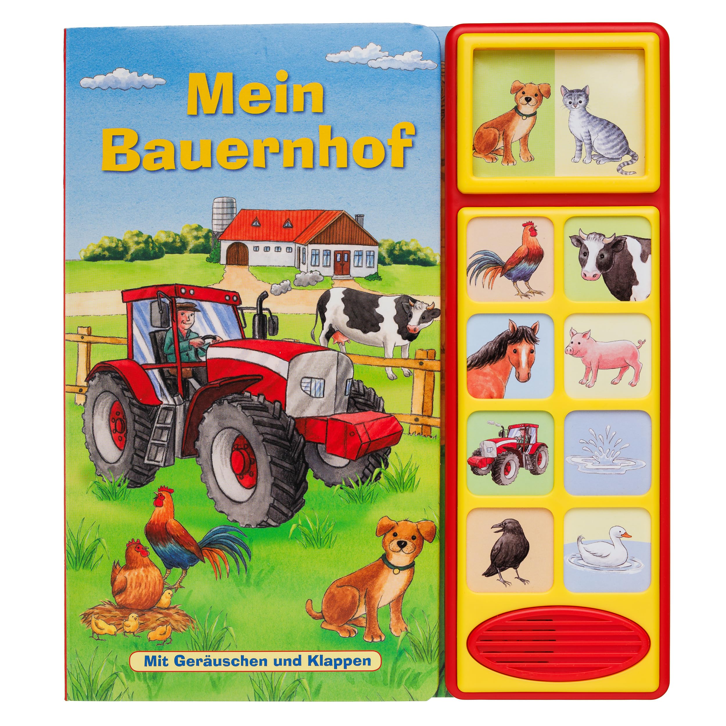 Mein Bauernhof. Klappen-Geräusche Buch book