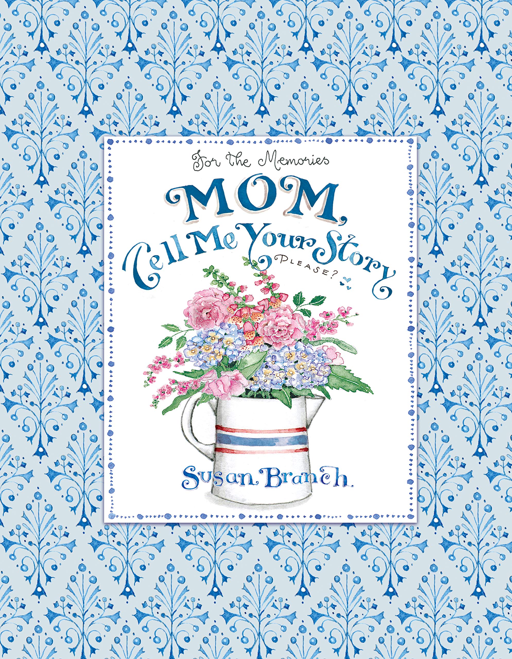 Mom Tell me Your Story - Keepsake Journal (Blue) Parents & Children