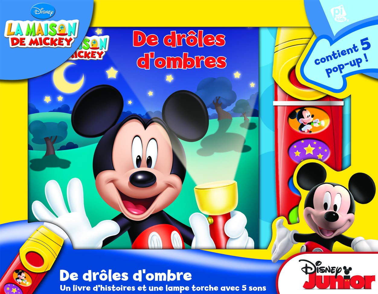 MAISON DE MICKEY - LE LIVRE RIGOLO DE MICKEY EN OMBRES ET EN LUMIERES book