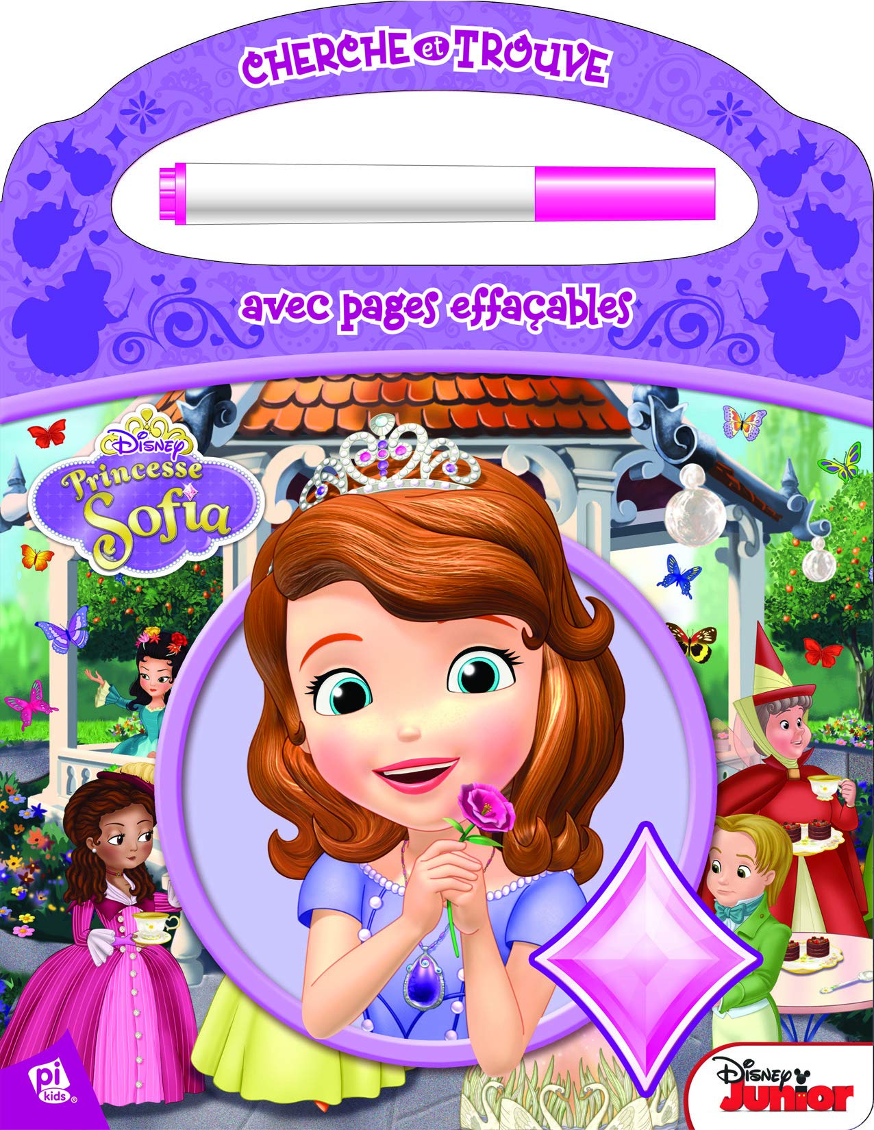 PRINCESSE SOFIA - CHERCHE ET TROUVE MAGIQUE book