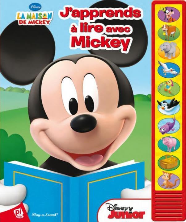 LA MAISON DE MICKEY - J'APPRENDS A LIRE AVEC MICKEY Tiptoi & Games