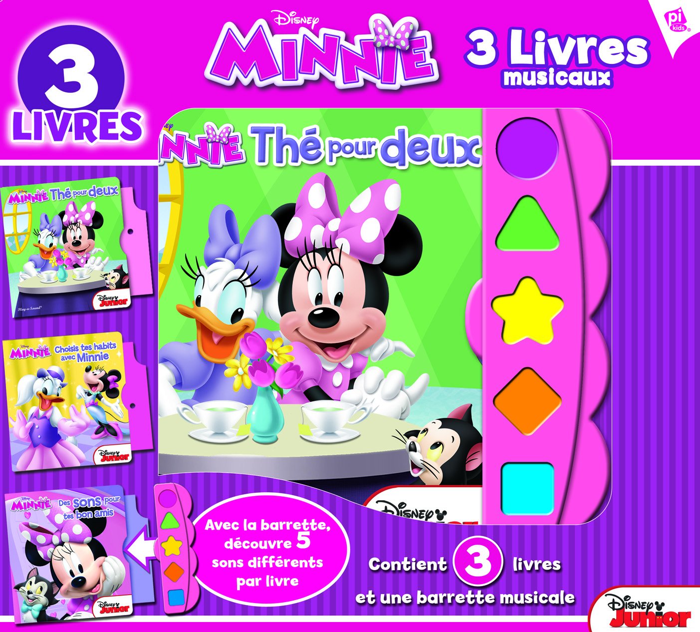 MINNIE - 3 LIVRES MUSICAUX book
