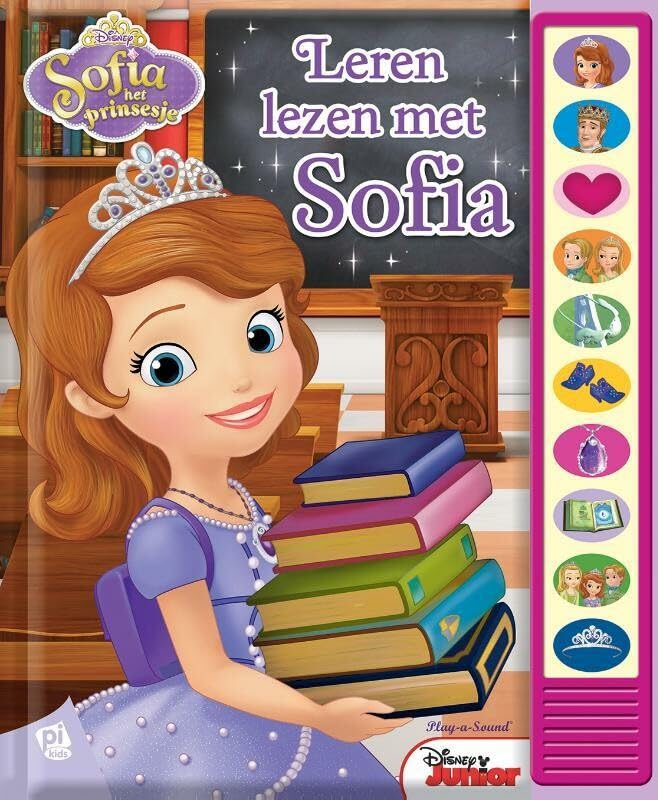 Disney Lern lezen met Sofia het Prinsesje geluidenboek book