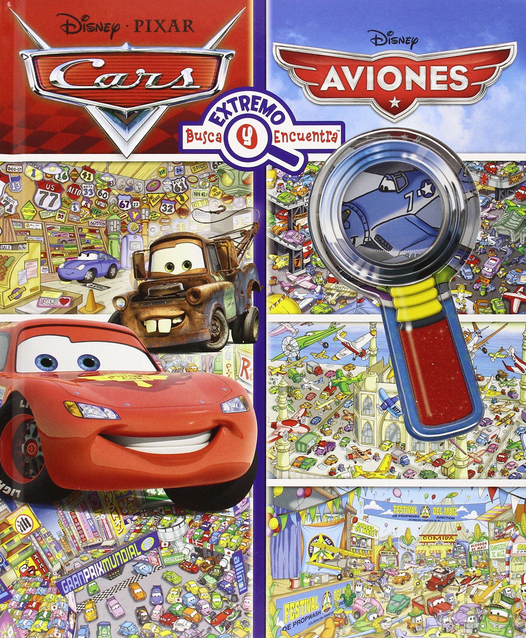 BUSCA Y ENCUENTRA EXTREMO CARS Y AVIONES LF EXTREME book