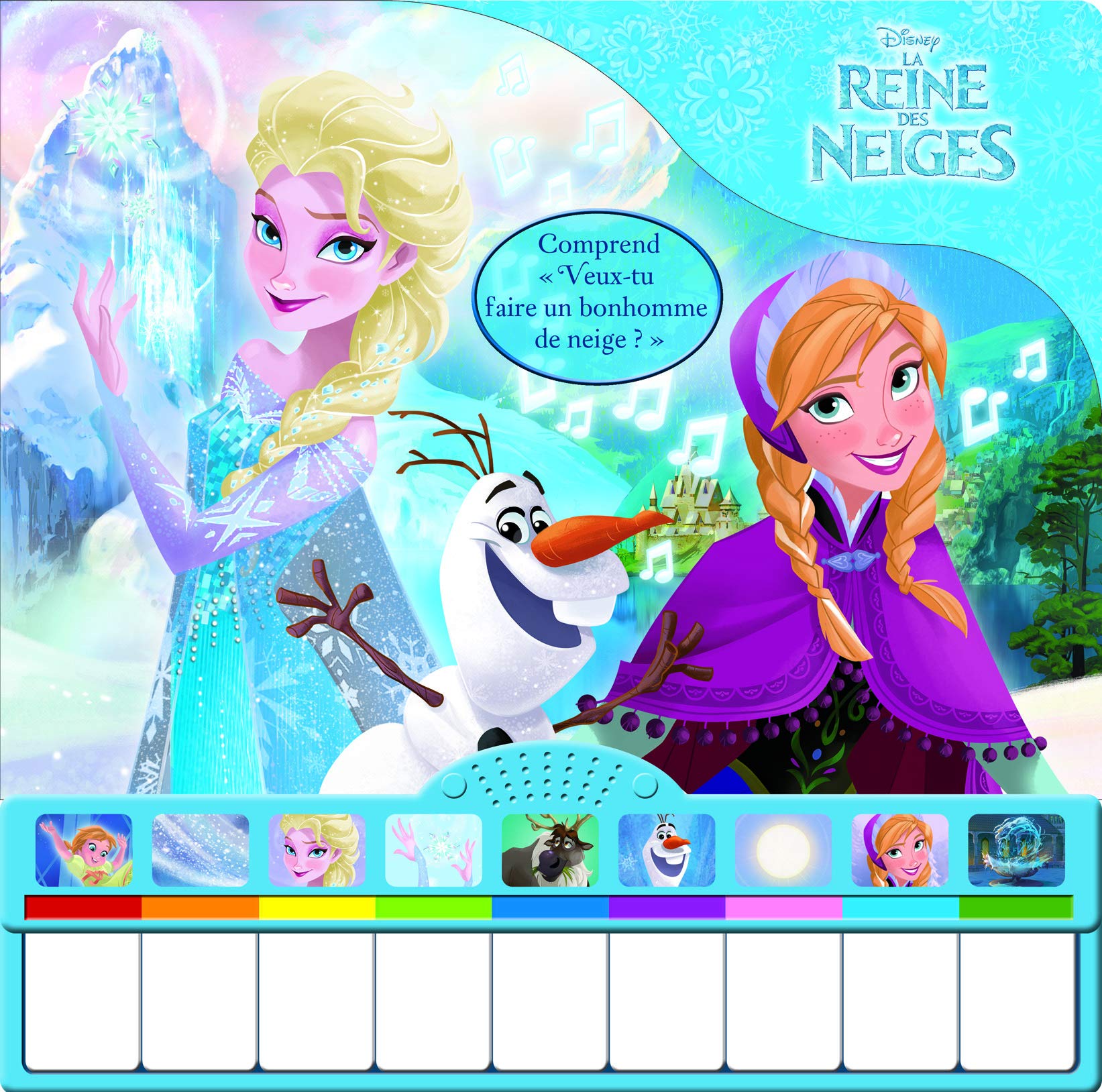 LA REINE DES NEIGES - ARENDELLE EN CHANSONS Tiptoi & Games