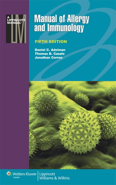 Manual of Allergy and Immunology Medicine
