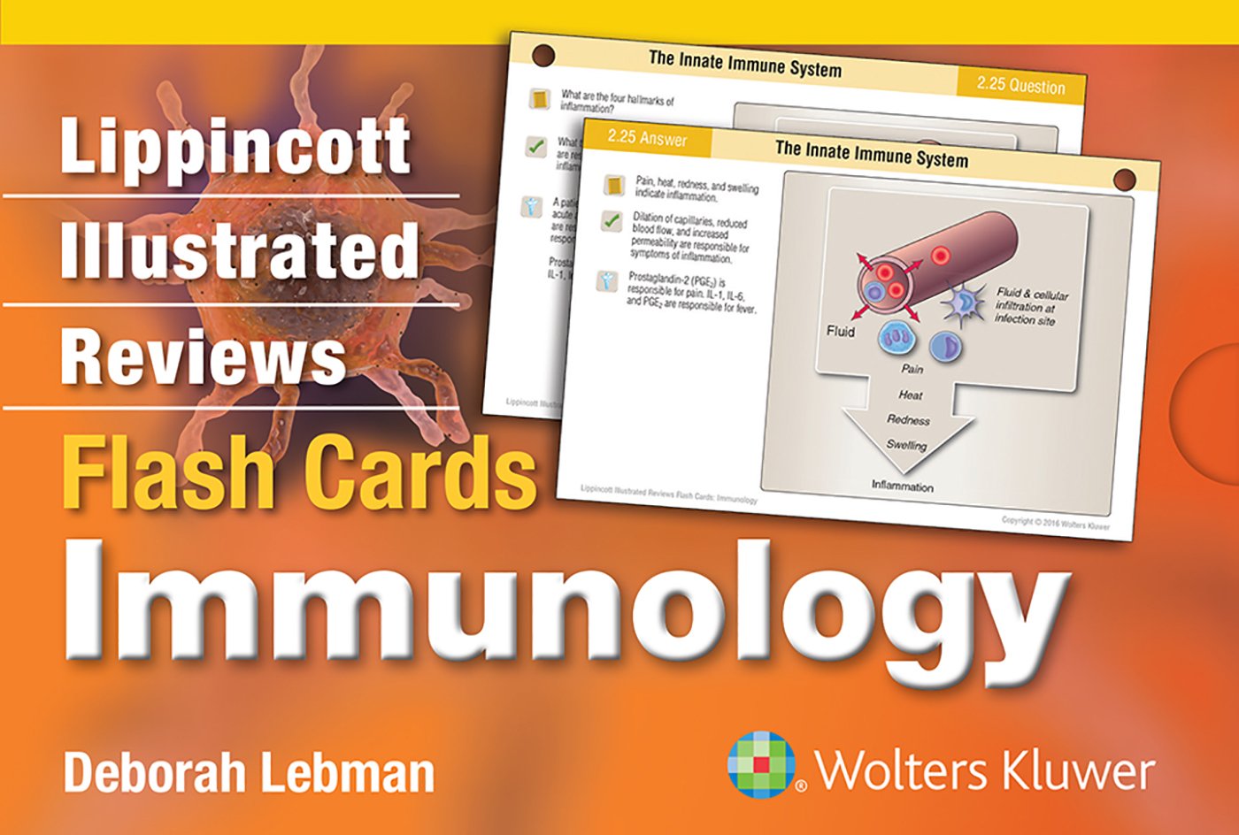 Lippincott Illustrated Reviews Flash Cards: Immunology Medicine