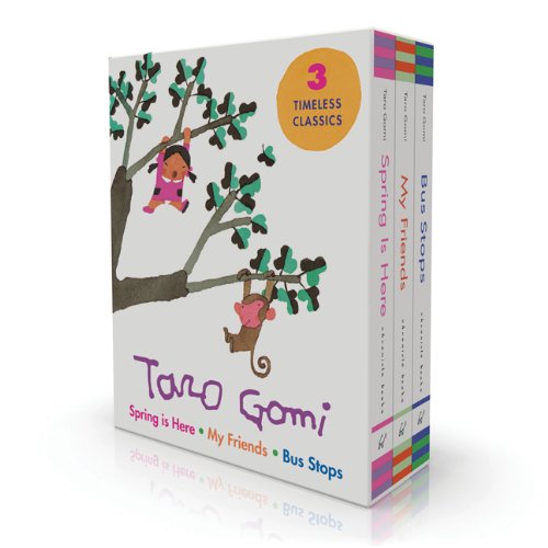 Taro Gomi Board Book Boxed Set: Spring Is Here; My Friends; Bus Stops. 3 timeless classics Non-fiction