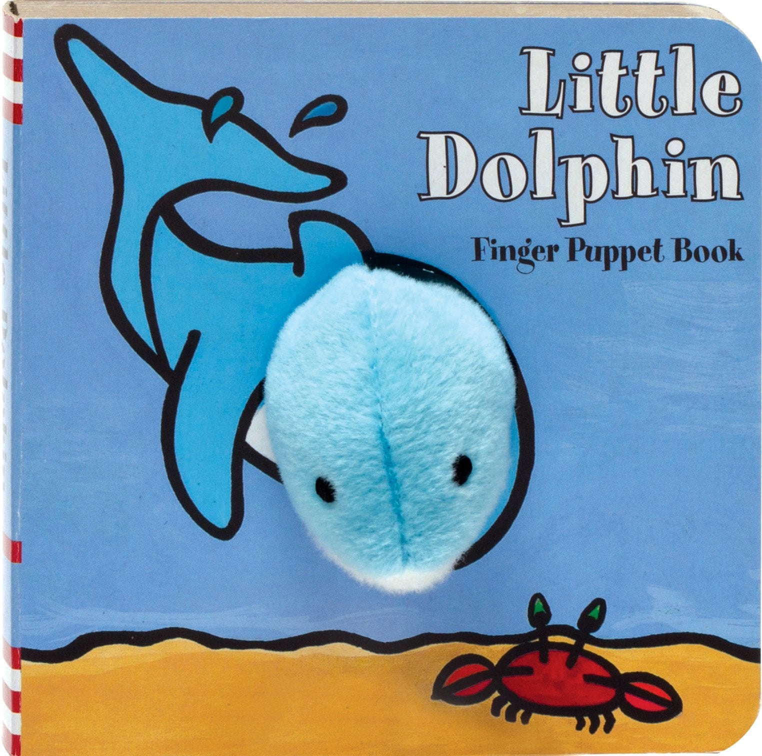 Little Dolphin Finger Puppet Book: (finger Puppet Book for Toddlers and Babies, Baby Books for First Year, Animal Finger Puppets) (Little Finger Puppet Board Books) Parents & Children