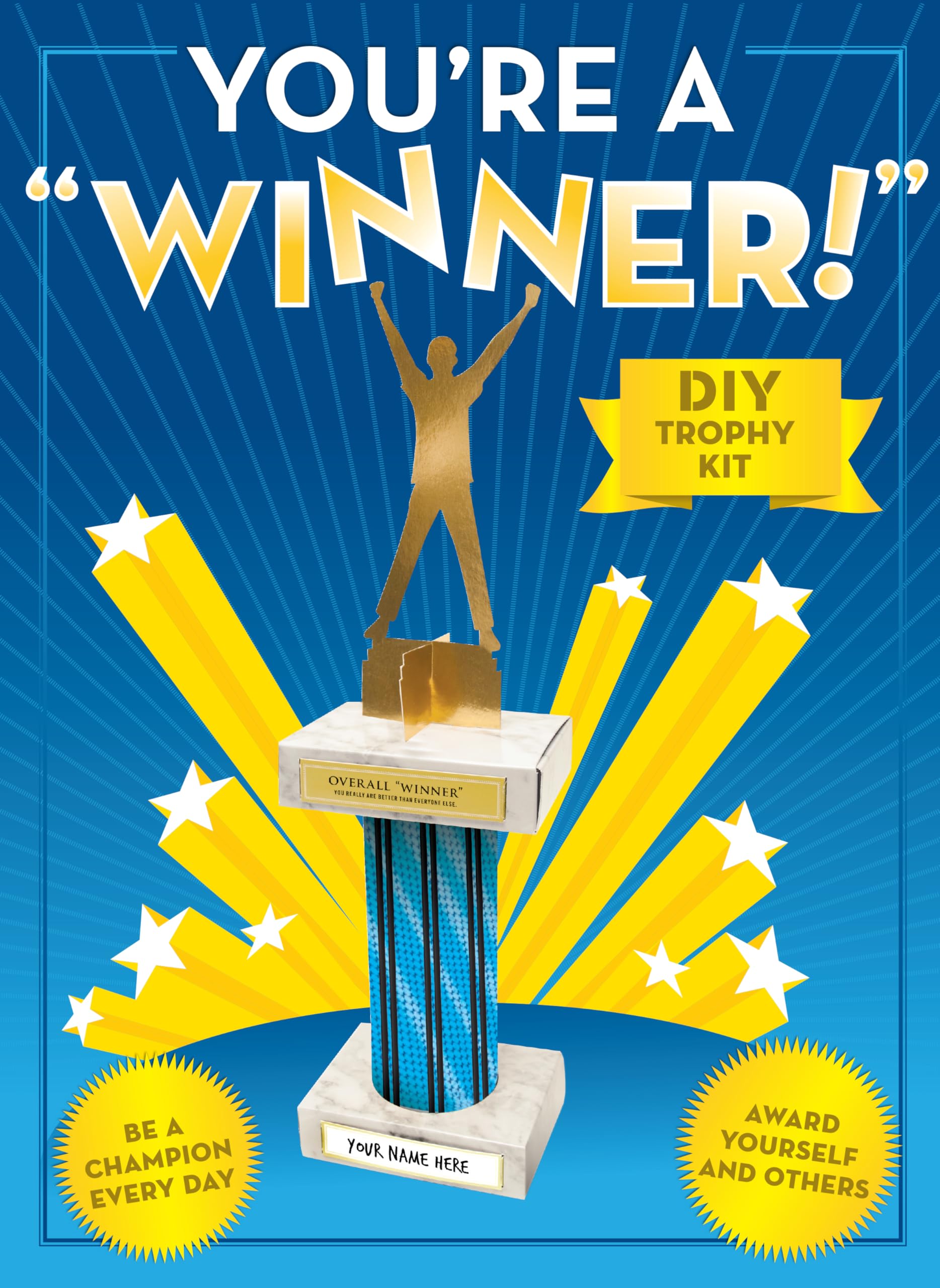 You're a Winner!: DIY Trophy Kit book