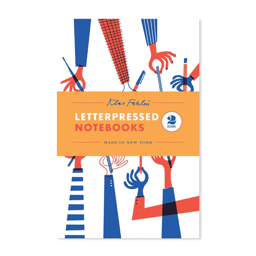 Product Image: Klas Fahlén: Two Letterpressed Notebooks
