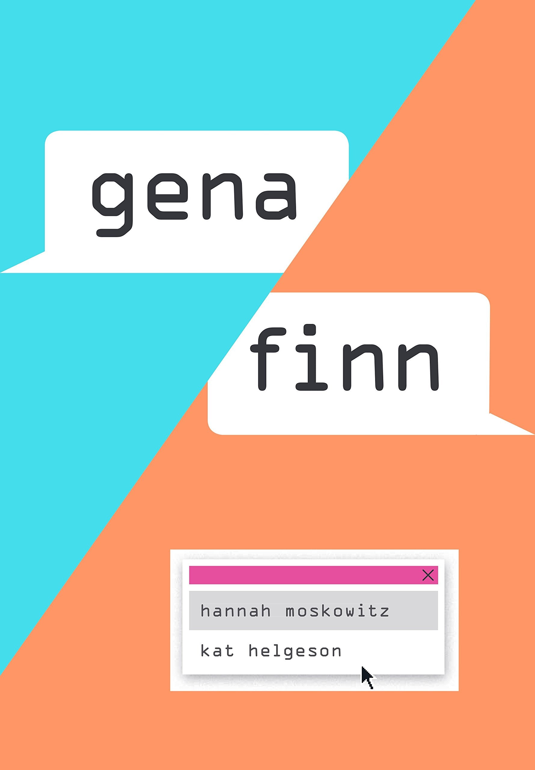 Gena/Finn: Kat Helgeson Contemporary literature