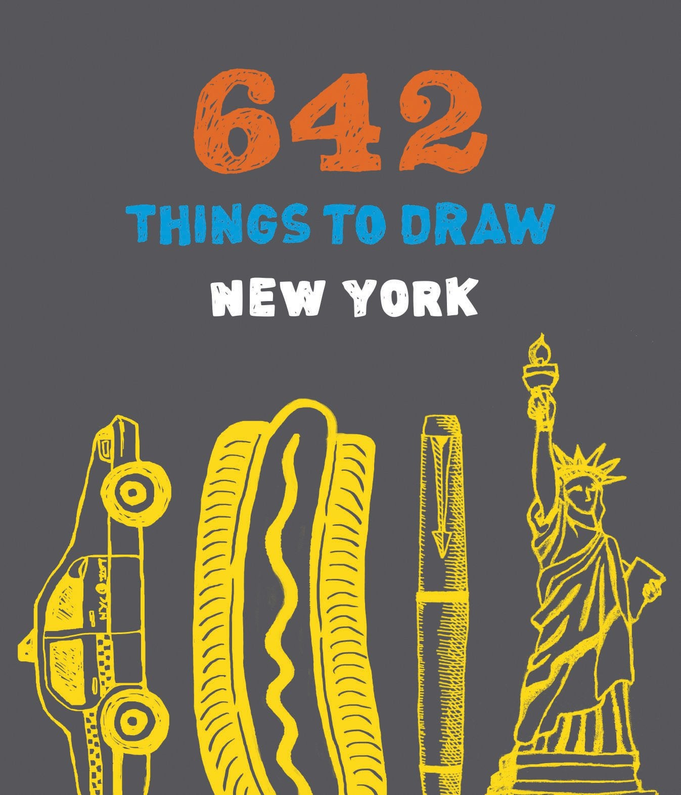 642 Things to Draw: New York (pocket-size) Living & Furnishing