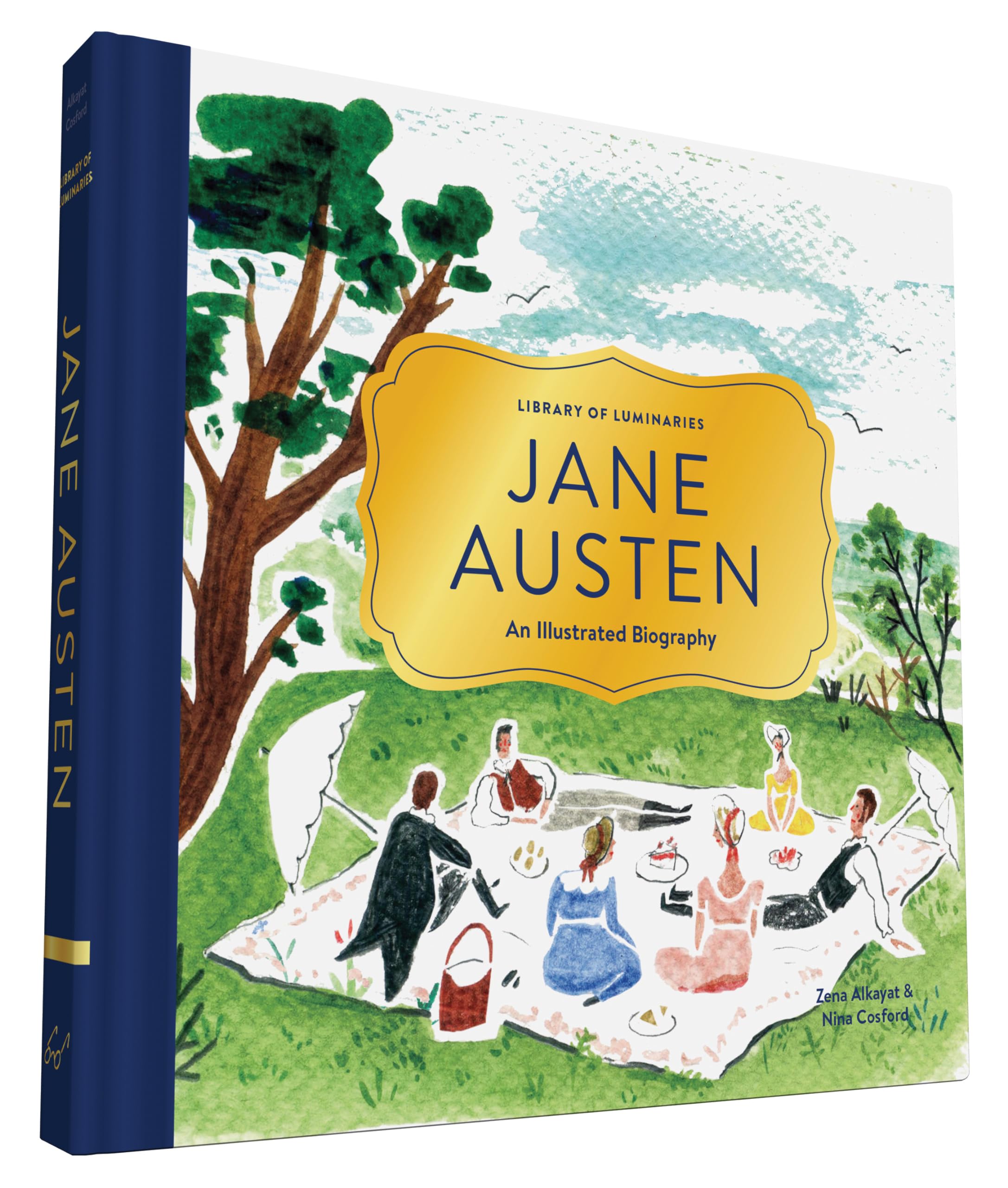 Library of Luminaries: Jane Austen: An Illustrated Biography Art & Literature