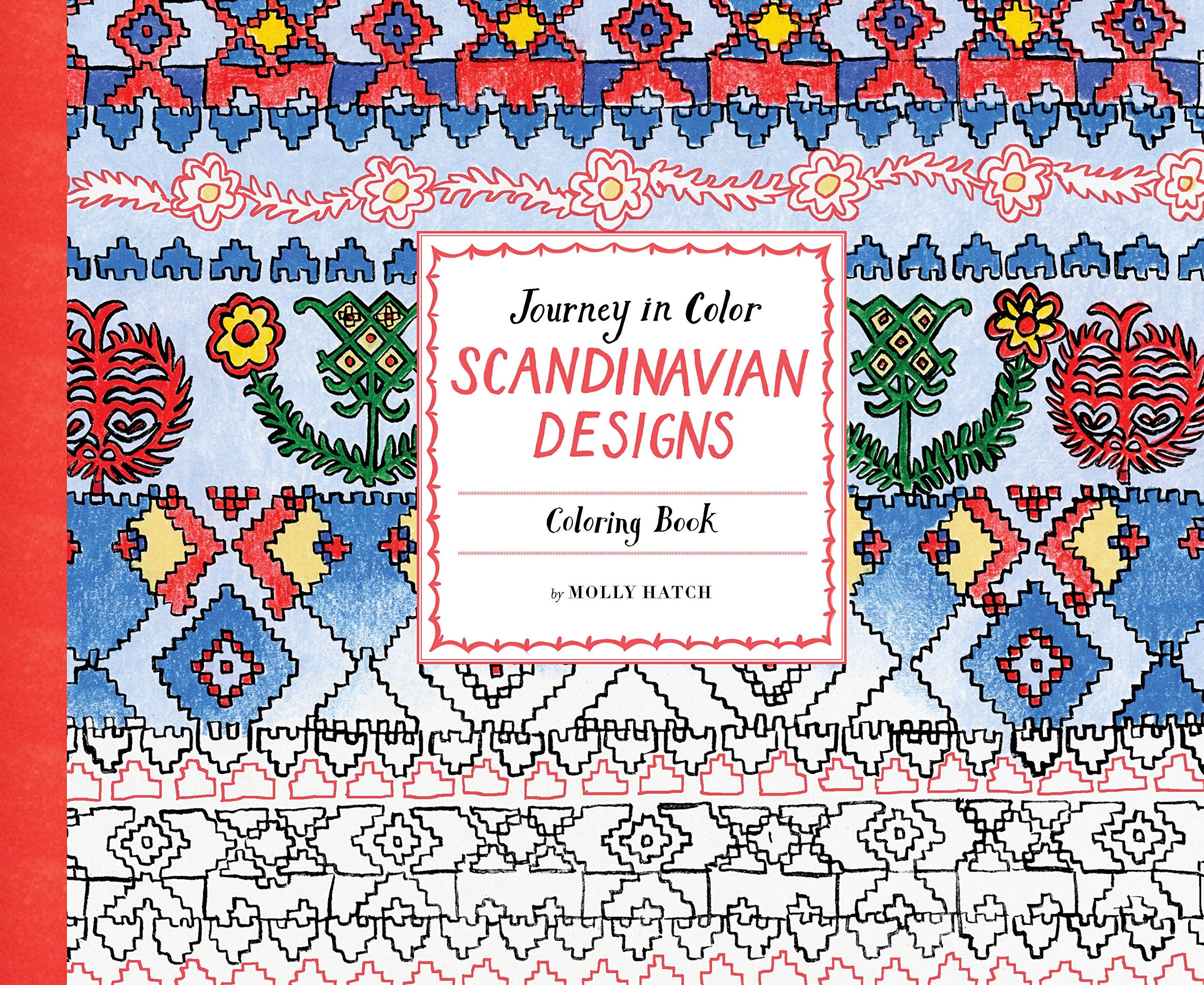 Journey in Color: Scandinavian Designs: Coloring Book Film, Art & Culture
