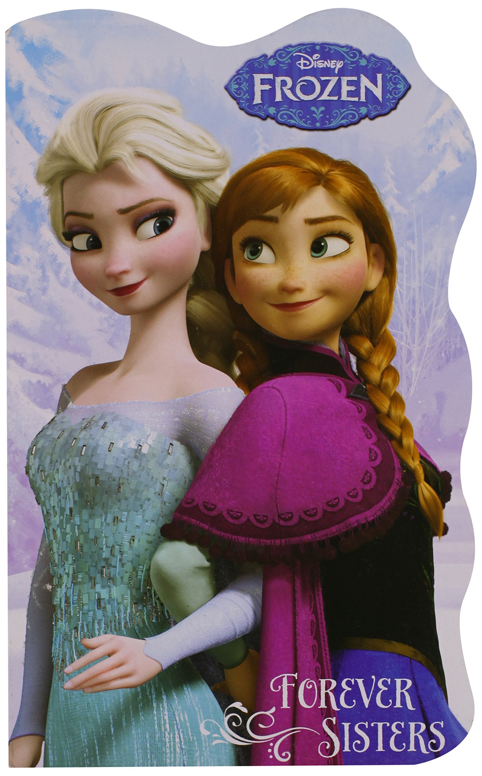 Disney Frozen Board Books Set of 4 - FOREVER SISTERS, LAND OF SNOW AND ICE, SUMMER BLISS, AND WARM HUGS Books