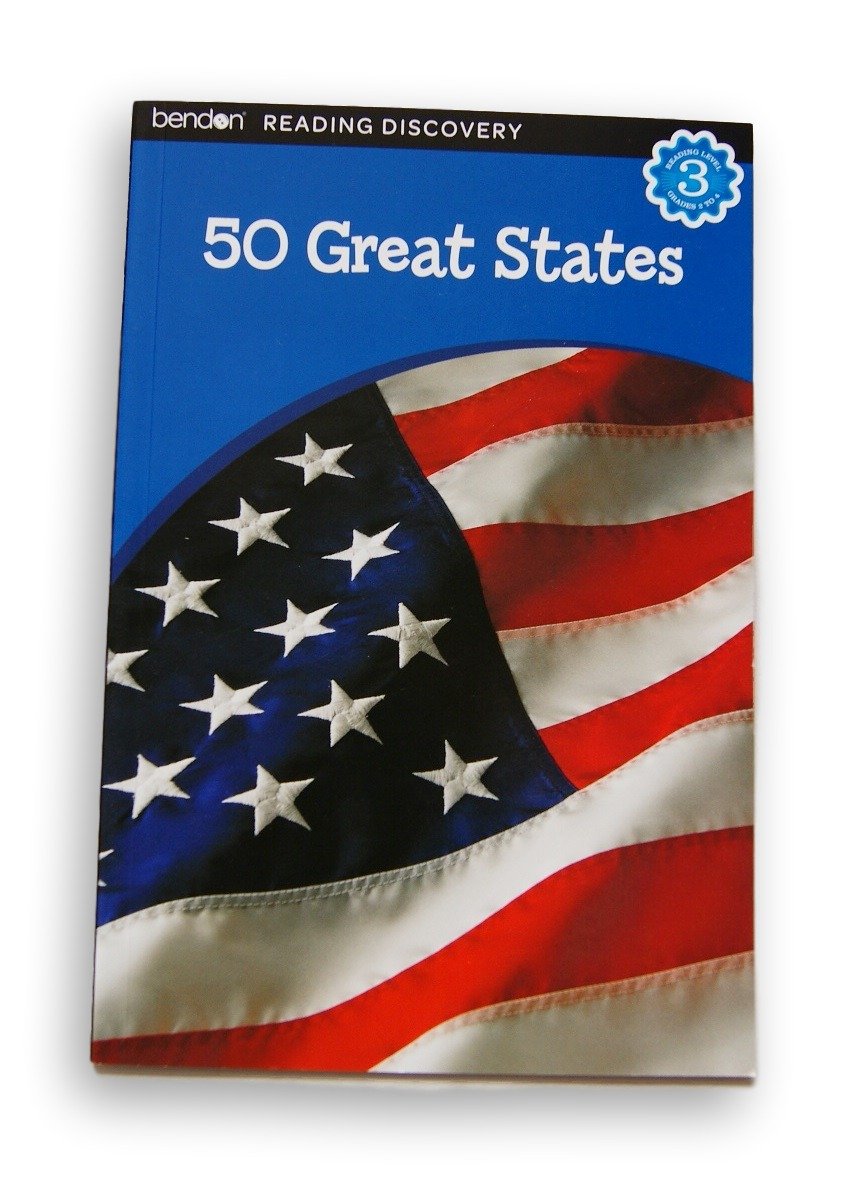 Product Image: Bendon Reading Discovery Book - 50 Great States - Grades 2-4