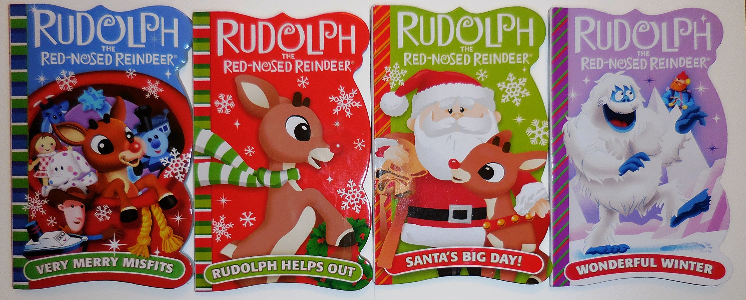 Pack of 4 - Rudolf the Red-Nosed Reindeer Series Books