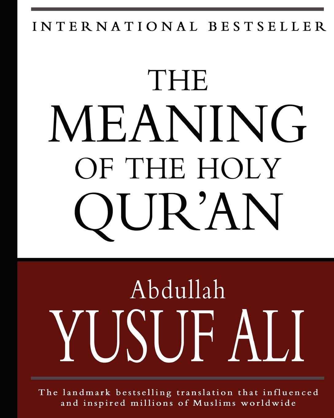 The Meaning of the Holy Qur'an Religion & Esotericism