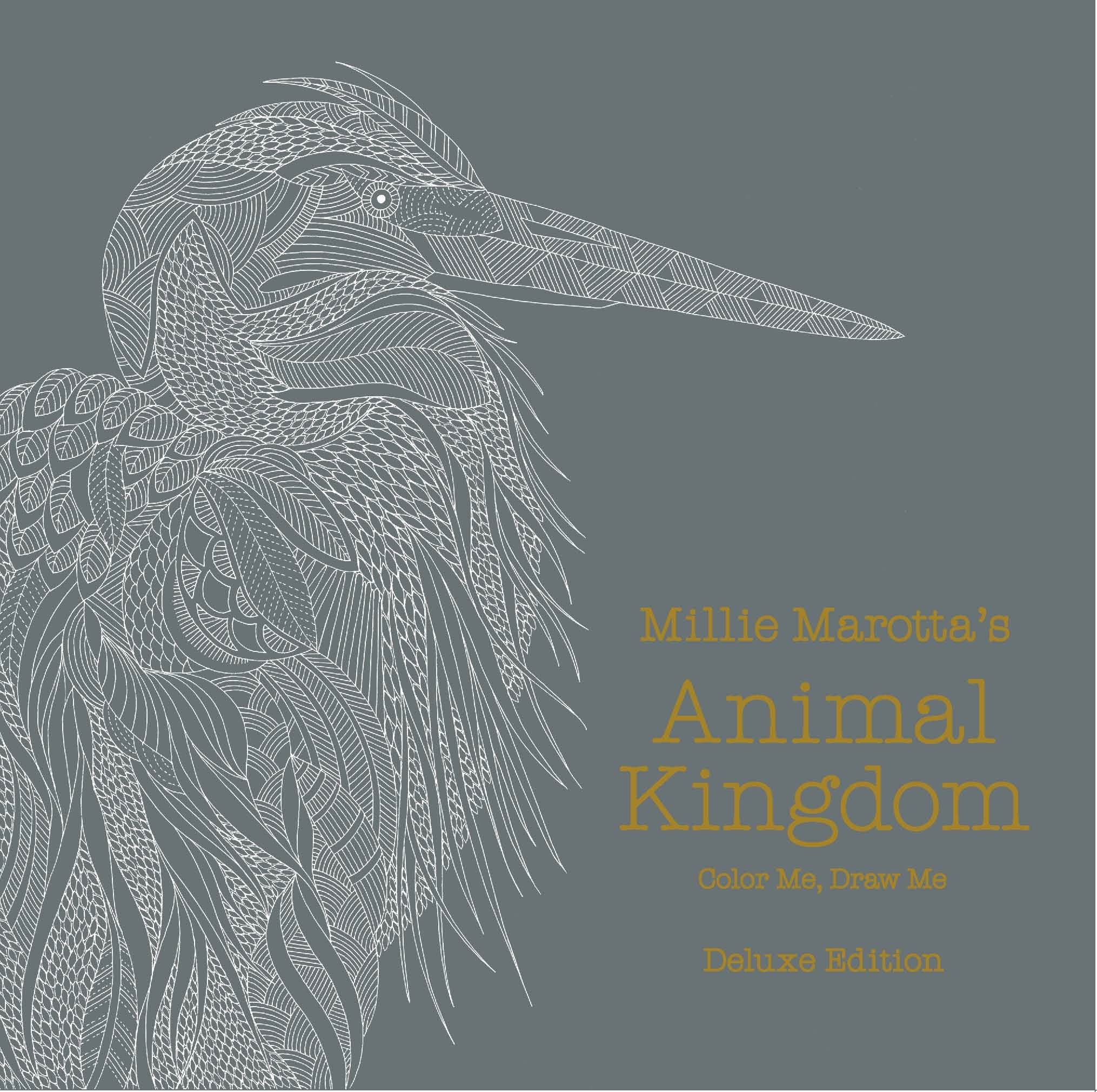 Millie Marotta's Animal Kingdom: Color Me, Draw Me, Lark Edition book