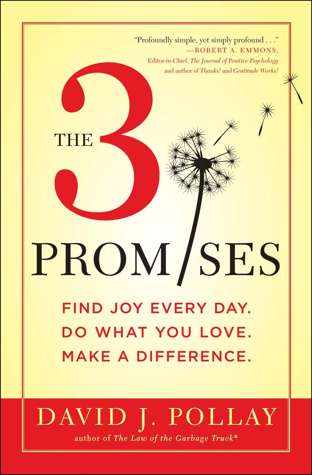 The 3 Promises: Find Joy Every Day, Do What You Love, Make a Difference Lifestyle