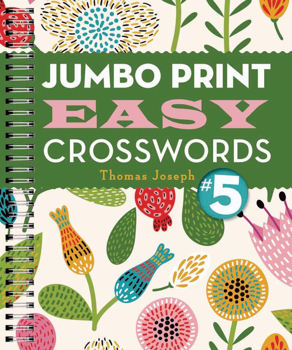 Jumbo Print Easy Crosswords #5 (Large Print Crosswords) Leisure & Fun