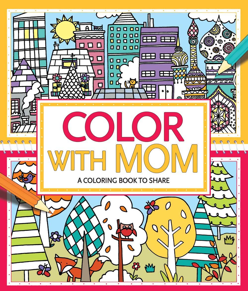 Color with Mom: A Coloring Book to Share Non-fiction