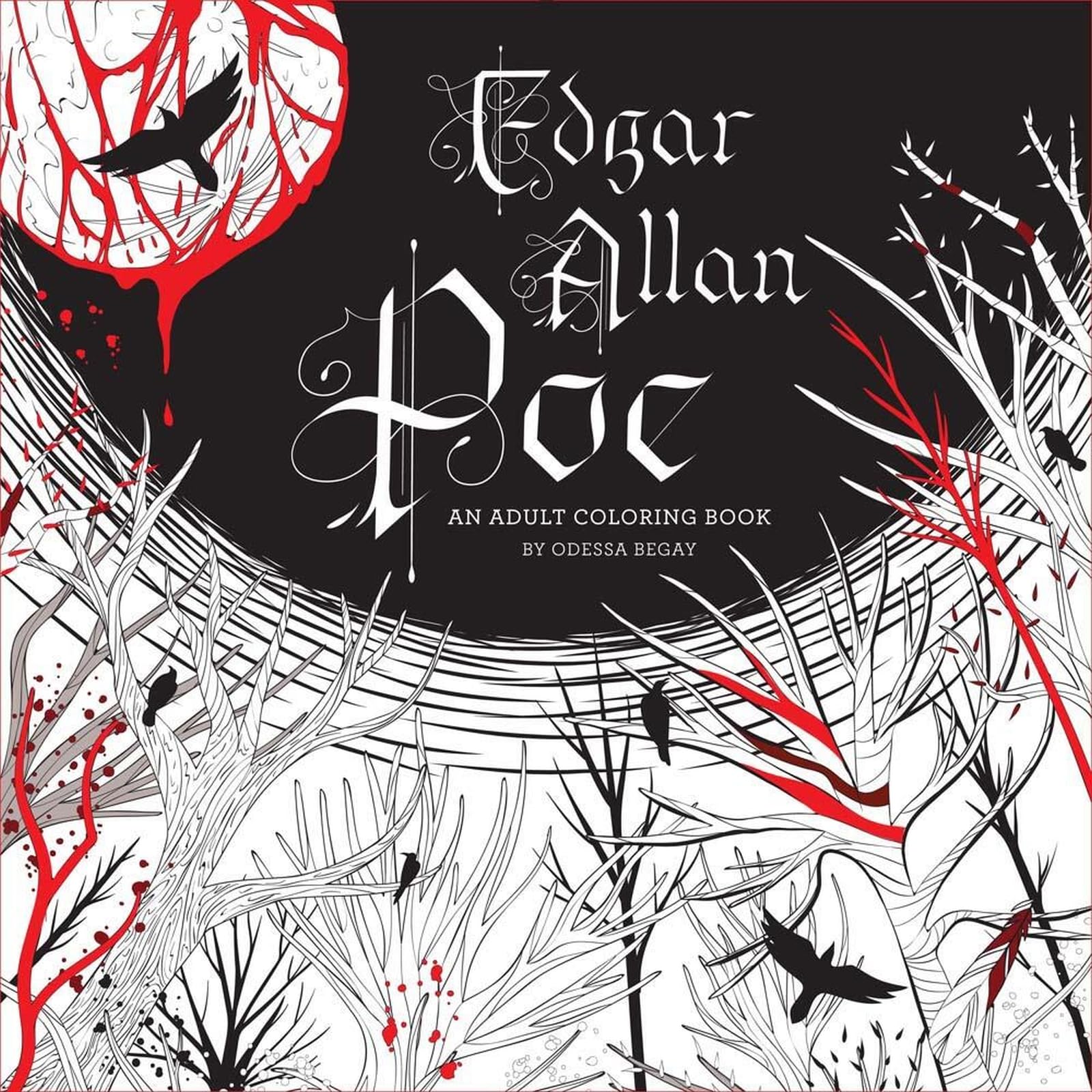 Edgar Allan Poe: An Adult Coloring Book book