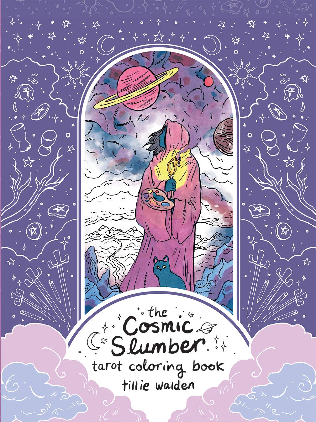 Cosmic Slumber Tarot Coloring Book Film, Art & Culture