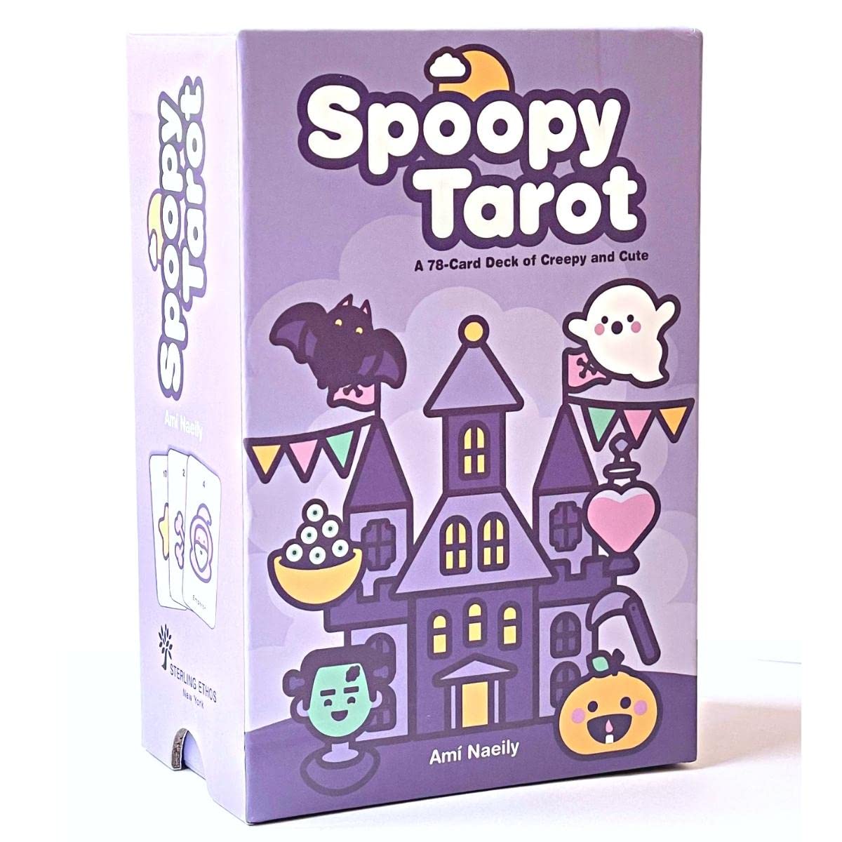 Spoopy Tarot Deck: A 78-Card Deck of Creepy and Cute (Little Mystics' Cute Tarot) Religion & Esotericism