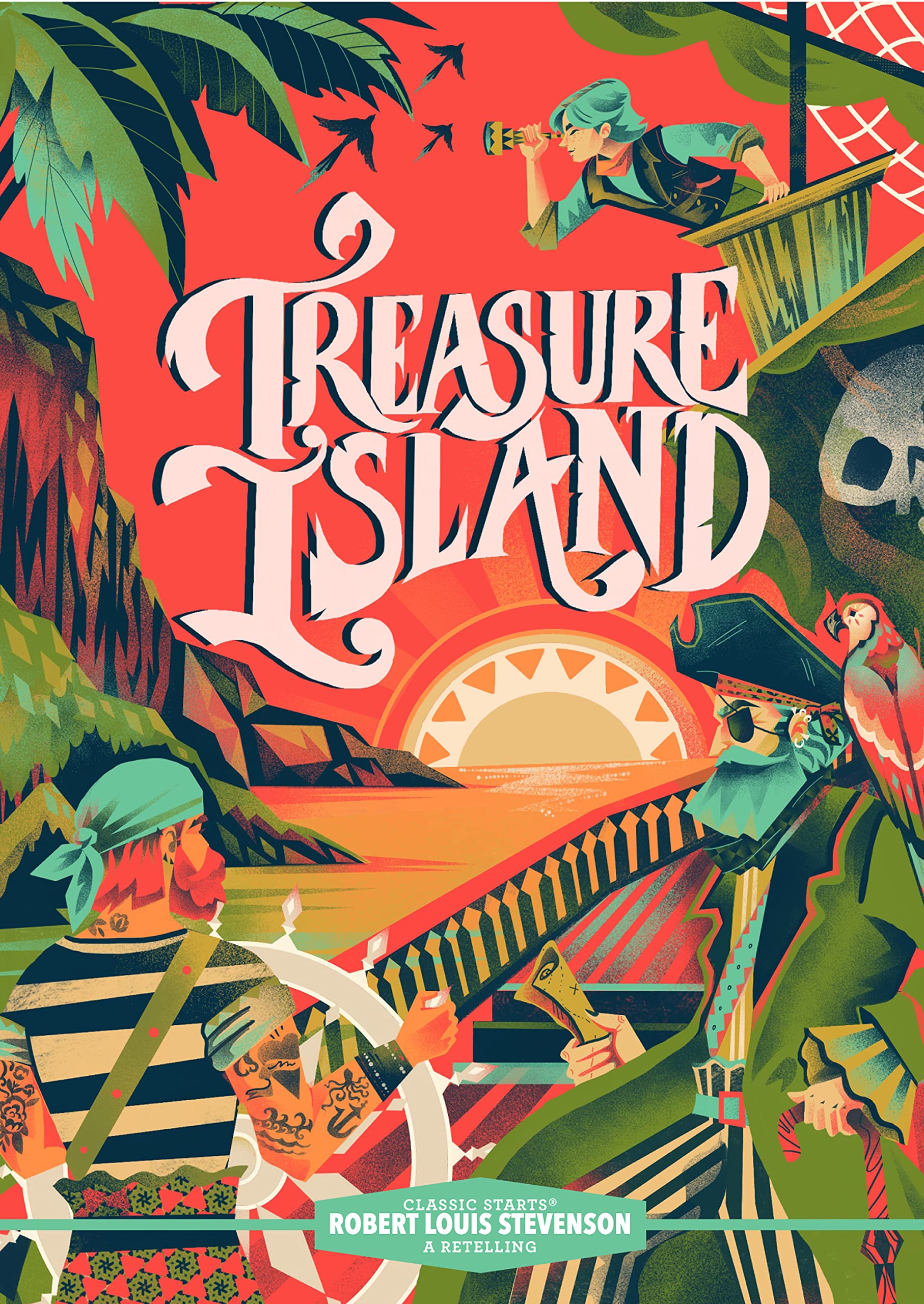Classic Starts®: Treasure Island Novels & Short Stories