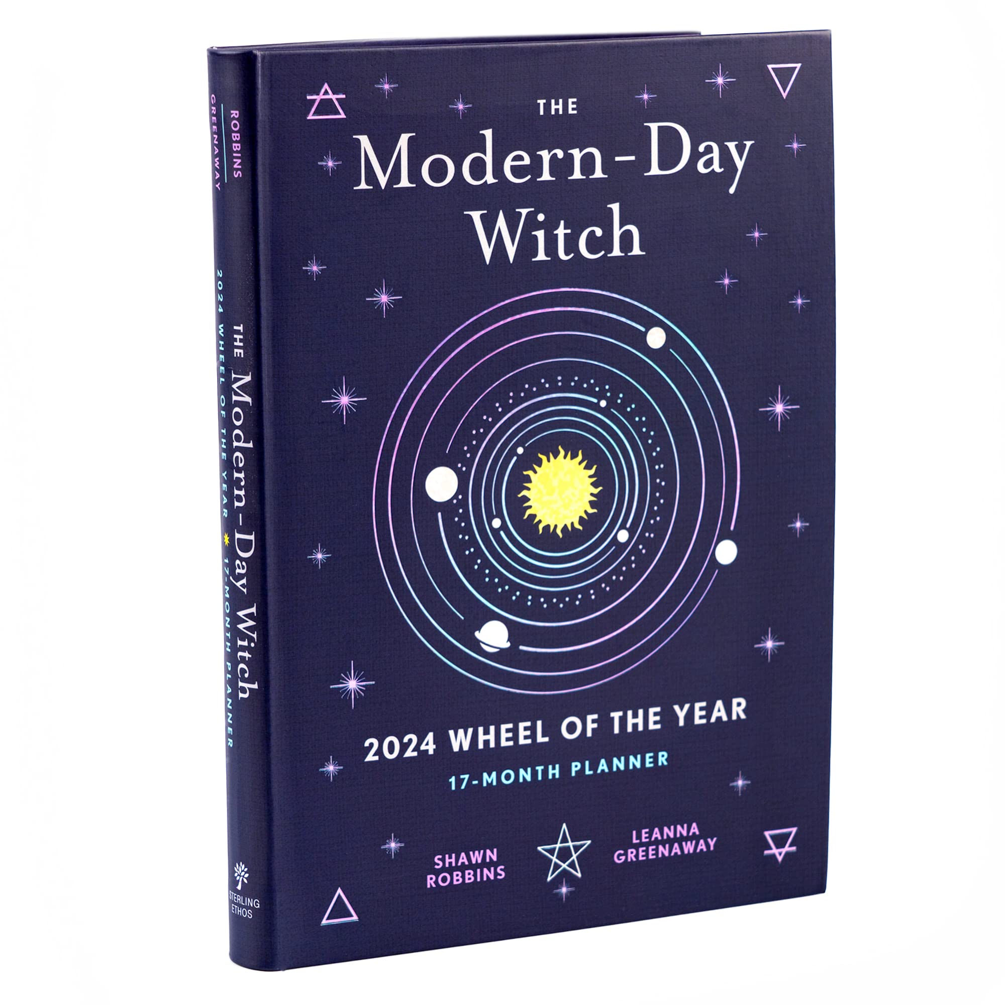 Modern-Day Witch 2024 Wheel of the Year 17-Month Planner book