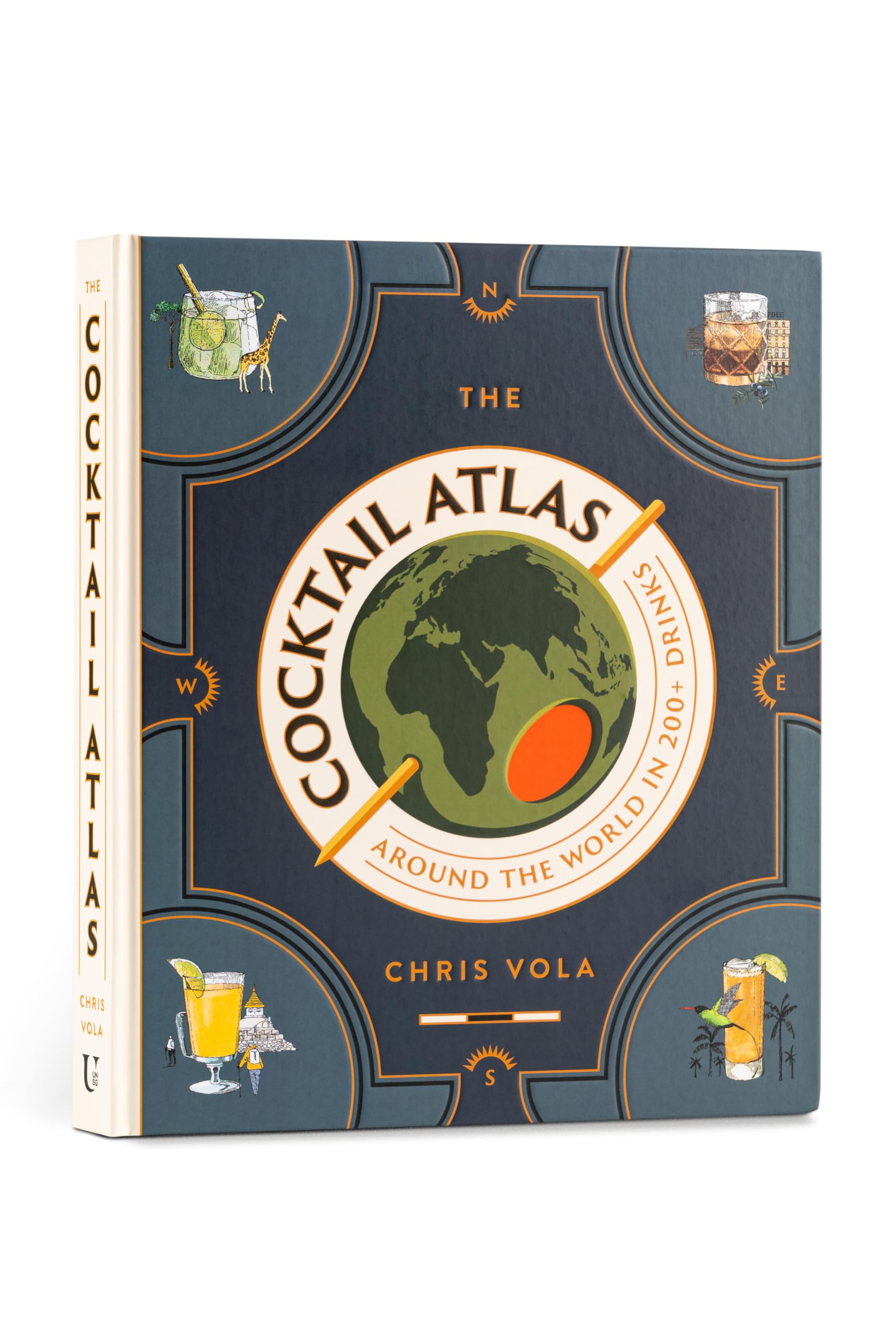 The Cocktail Atlas: Around the World in 200+ Drinks - A Cocktail Book Leisure, Home & Garden