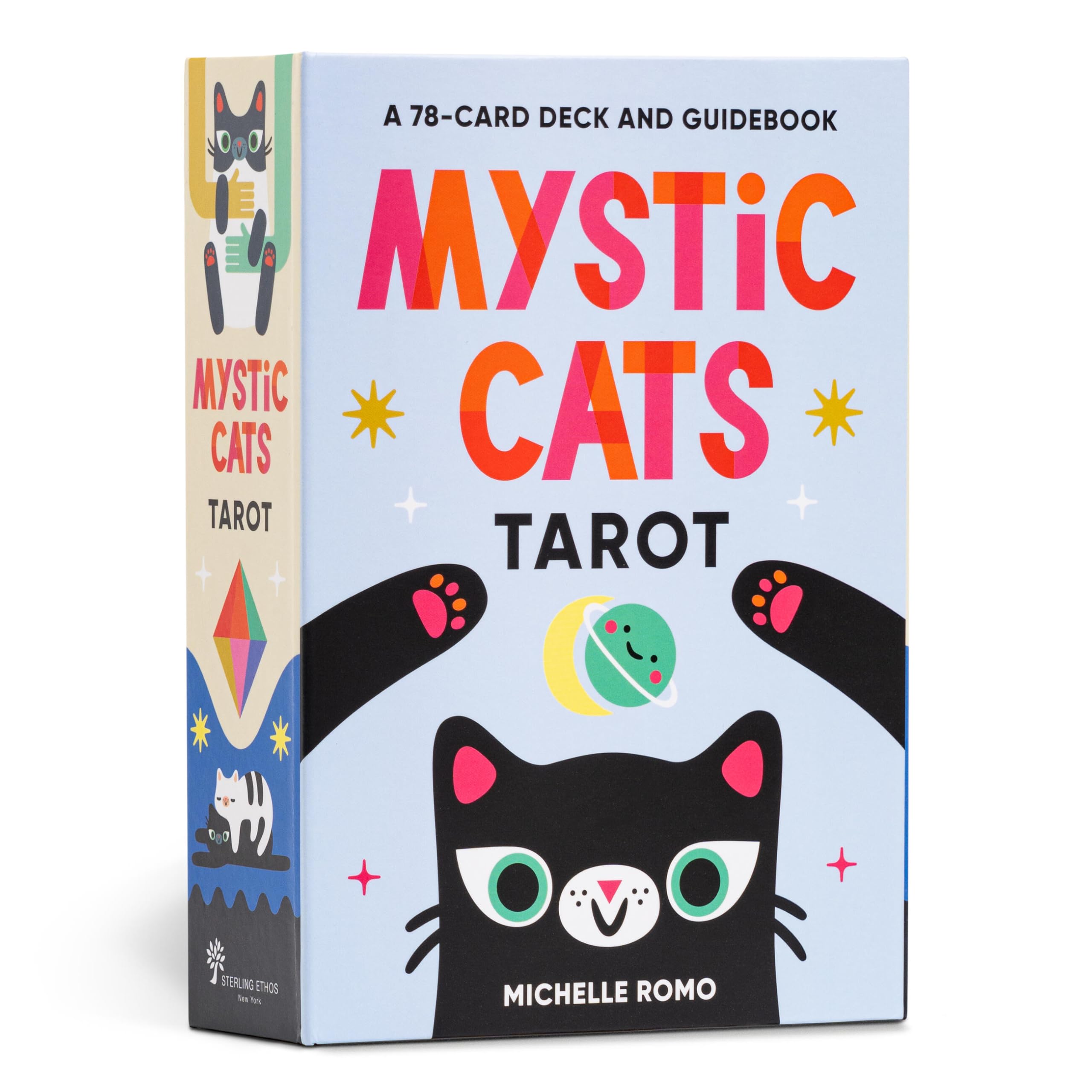 Mystic Cats Tarot: A 78-Card Deck and Guidebook Religion & Esotericism
