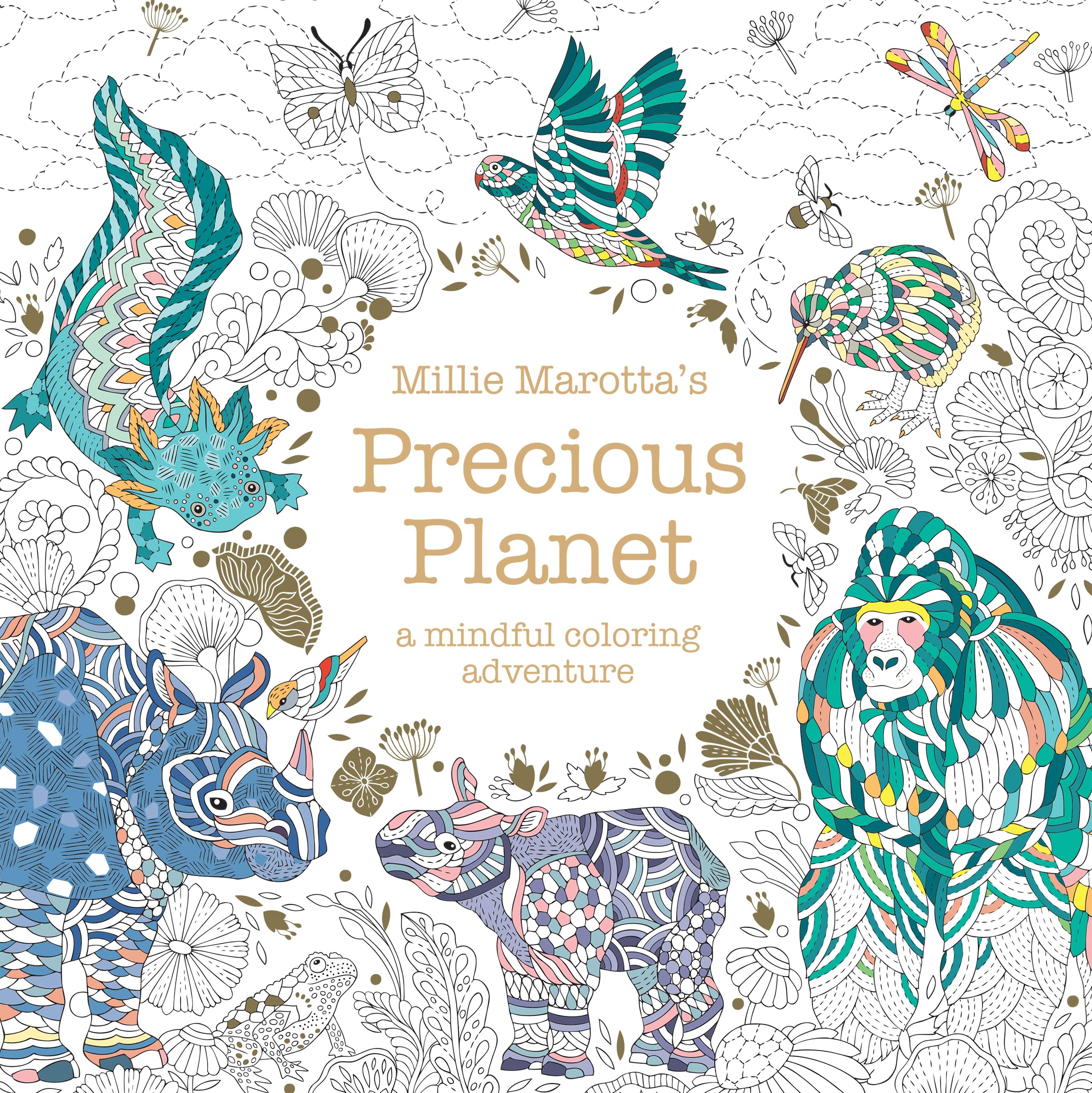 Millie Marotta's Precious Planet (A Millie Marotta Adult Coloring Book) Arts & Music