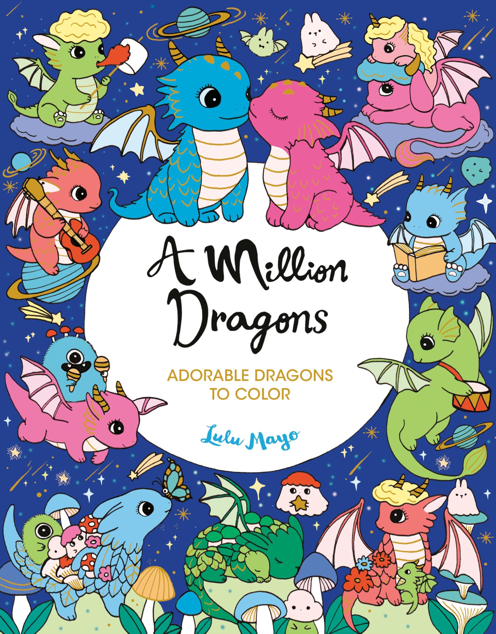 A Million Dragons (A Million Creatures to Color) Tiptoi & Games