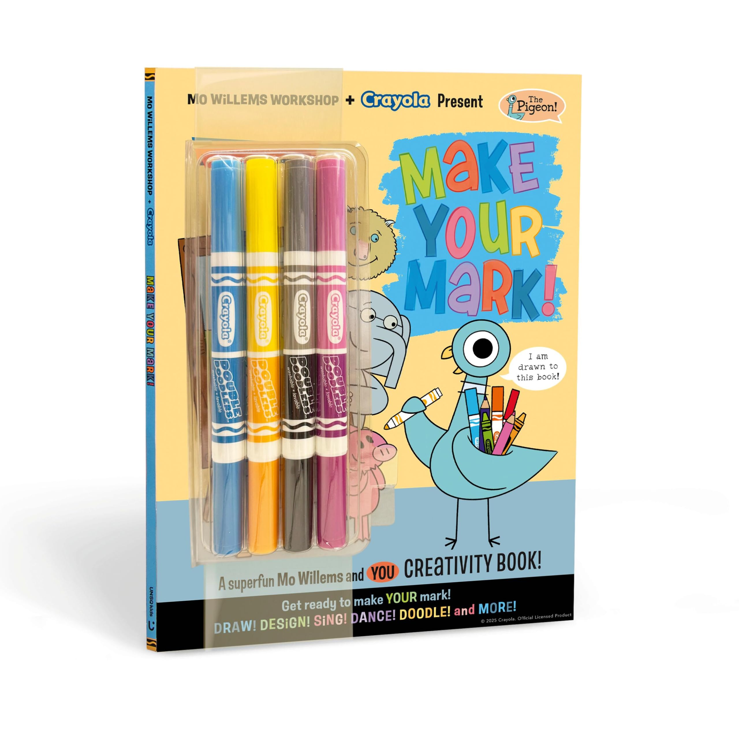 Mo Willems Workshop and Crayola Present: Make Your Mark!: A superfun Mo Willems and YOU creativity book! Tiptoi & Games