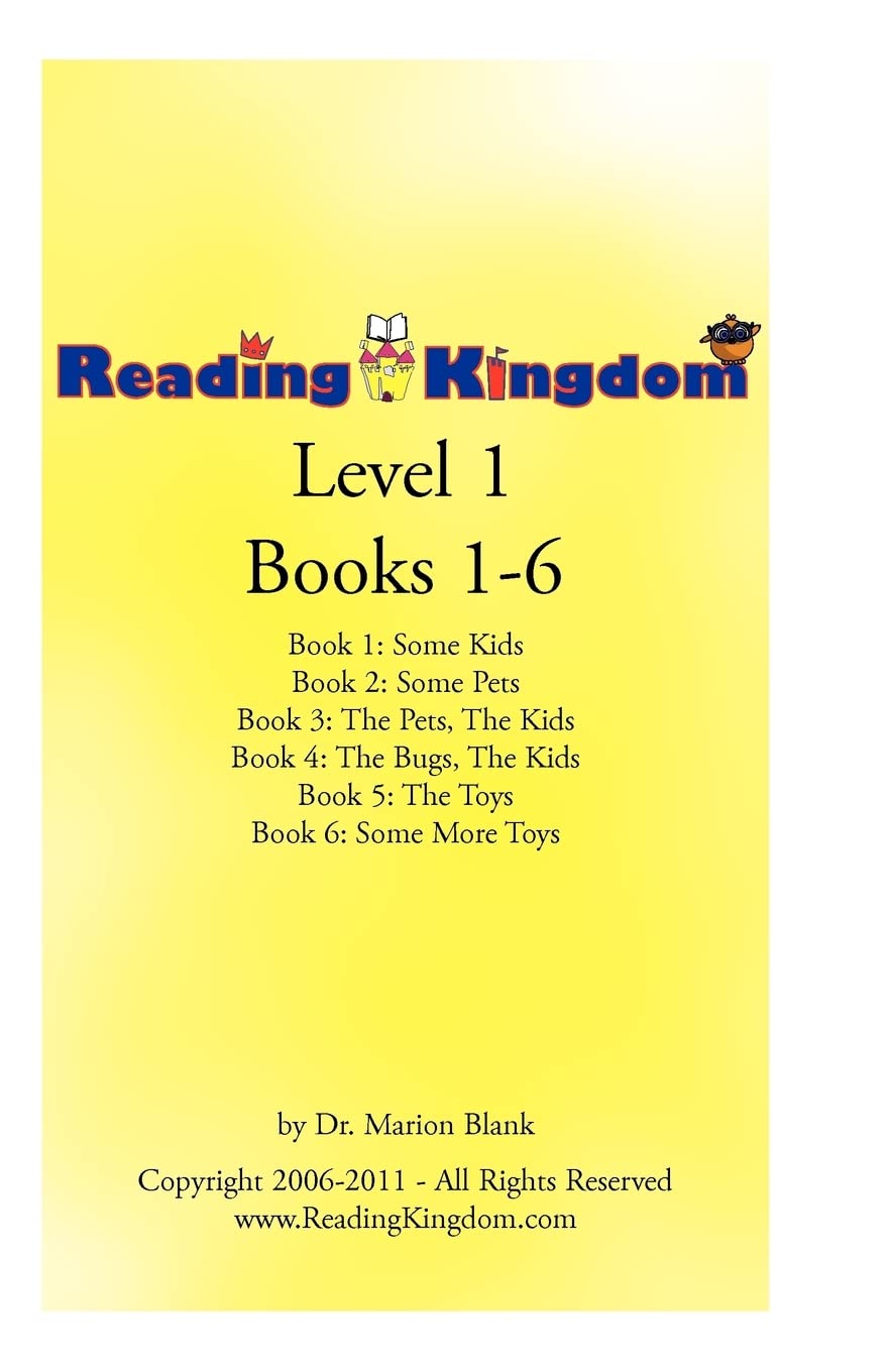 Reading Kingdom Level 1 Books 1-6: Six fun-filled books for early readers. Novels & Short Stories