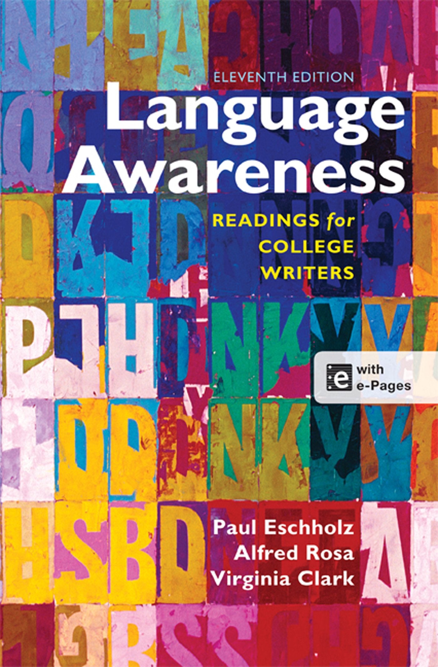 Language Awareness: Readings for College Writers book