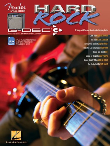 Hard Rock: Fender Special Edition: G-Dec: Includes SD Card (Guitar Play-aalong) Sheet Music