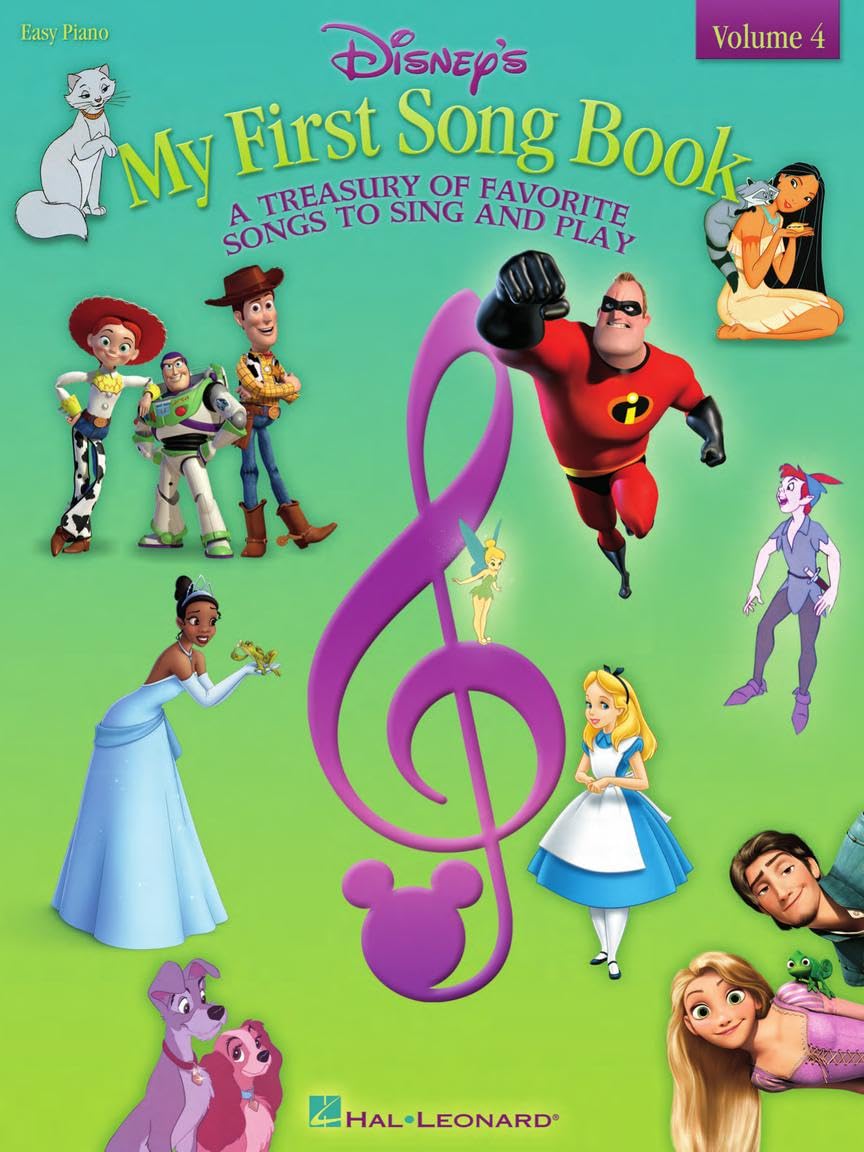 Disney's My First Songbook, Volume 4: A Treasury of Favorite Songs to Sing and Play Social Sciences