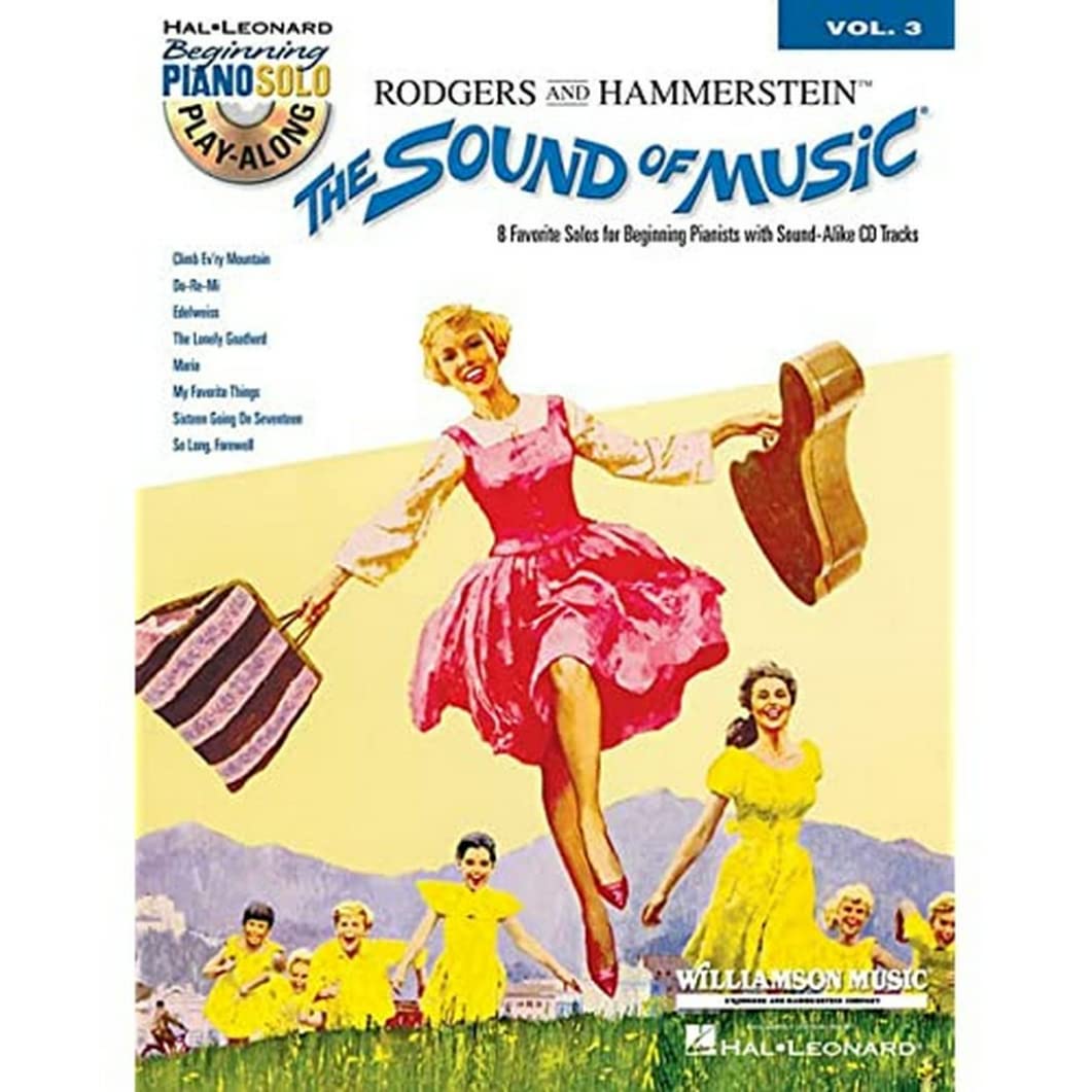 Beginning Piano Solo Play-Along Volume 3: The Sound Of Music: Play-Along, CD für Klavier Social Sciences