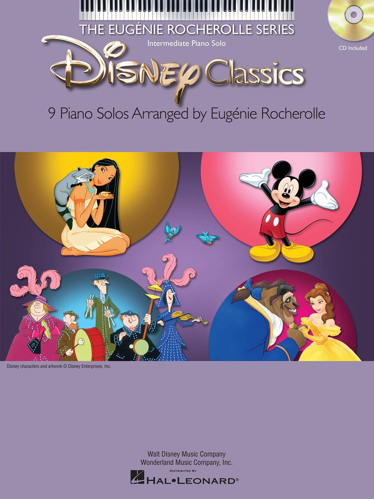 Disney Classics: 9 Piano Solos (The Eugenie Rocherolle Series) Sheet Music