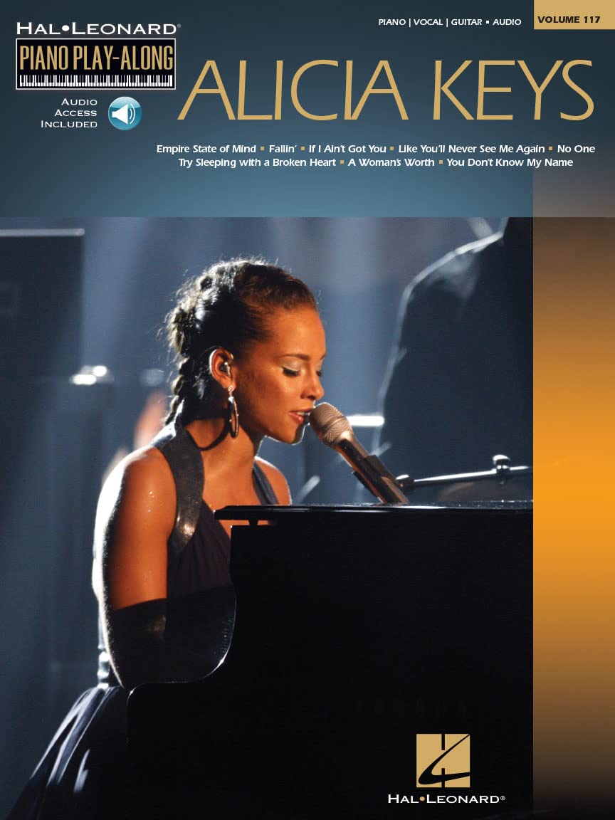 Alicia Keys - Piano Play-Along Vol. 117 (Book/Online Audio) book