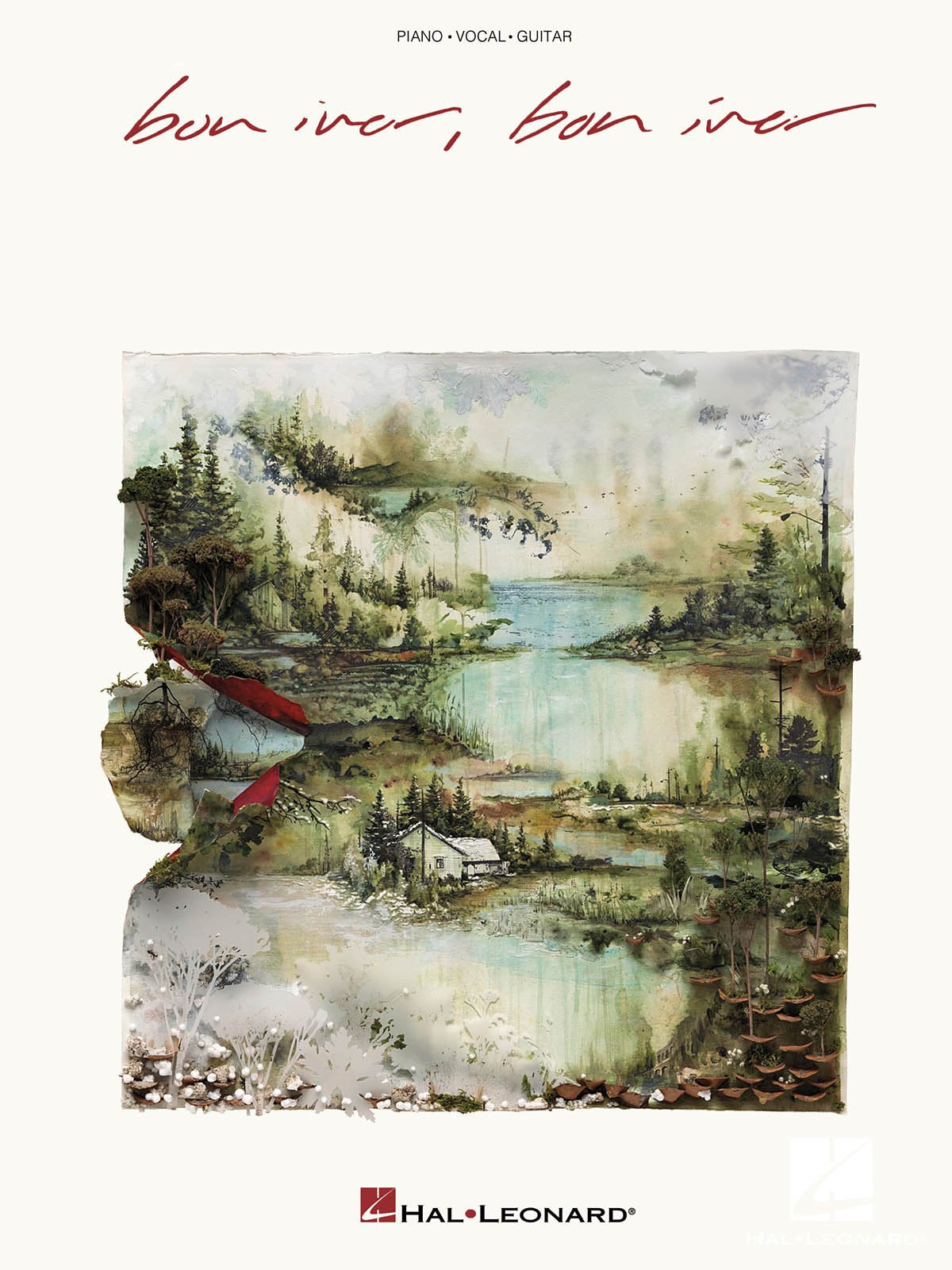 Bon iver: bon iver piano, voix, guitare book