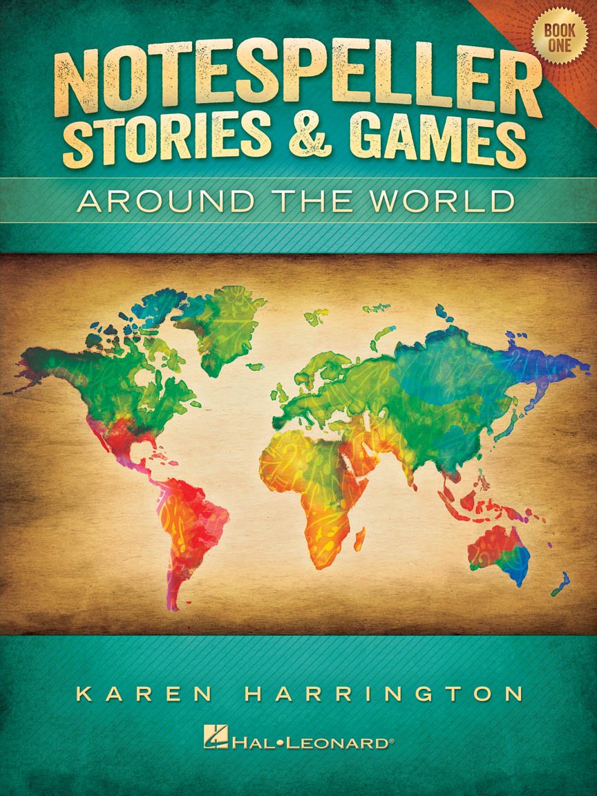 Notespeller Stories & Games - Book 1: Around the World Social Sciences